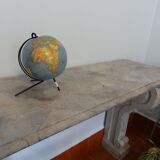 Globe terrestre vintage Girard er Barrère années 60