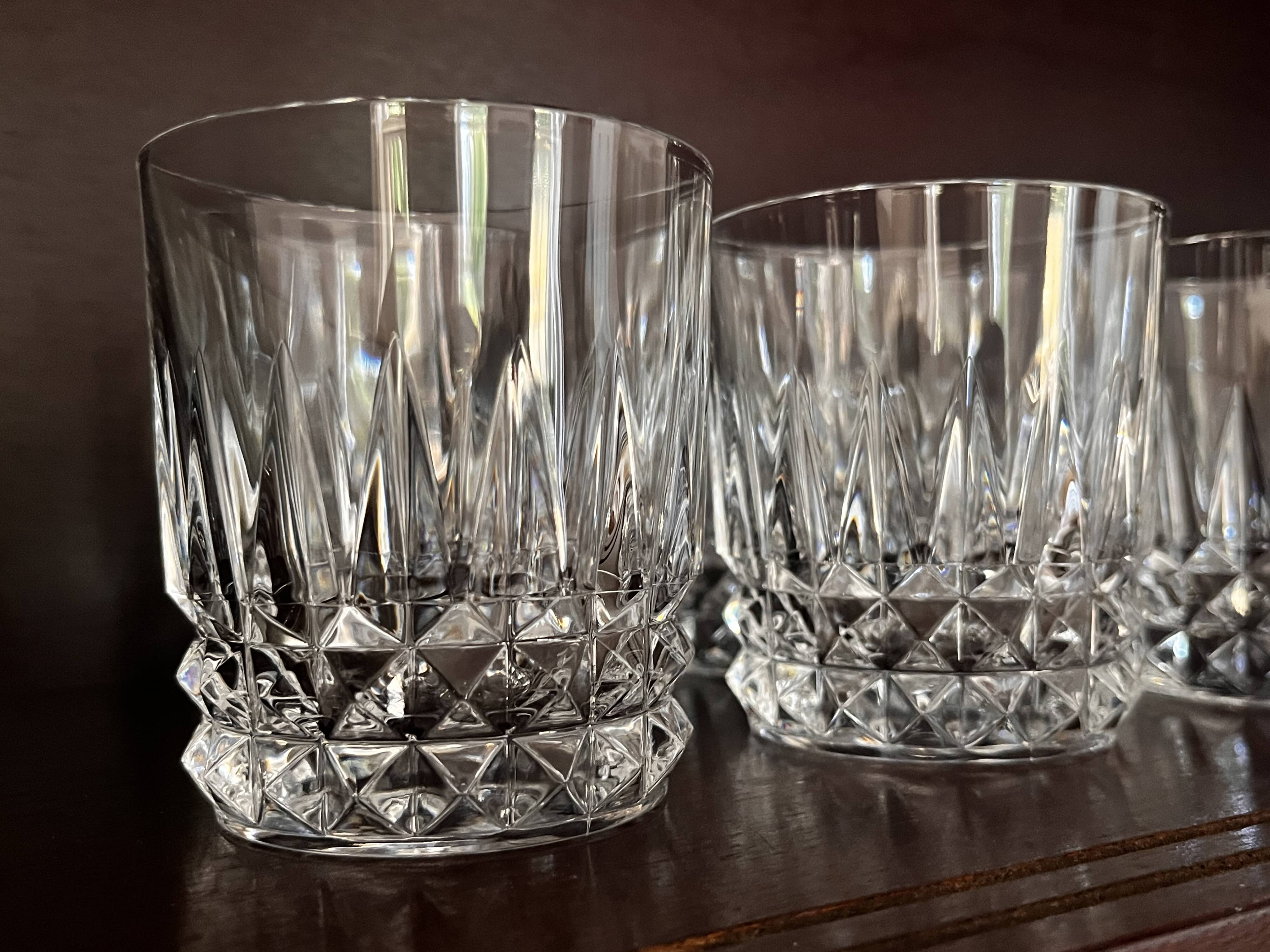 80s whiskey glasses