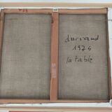 Oil on canvas by Duriaud