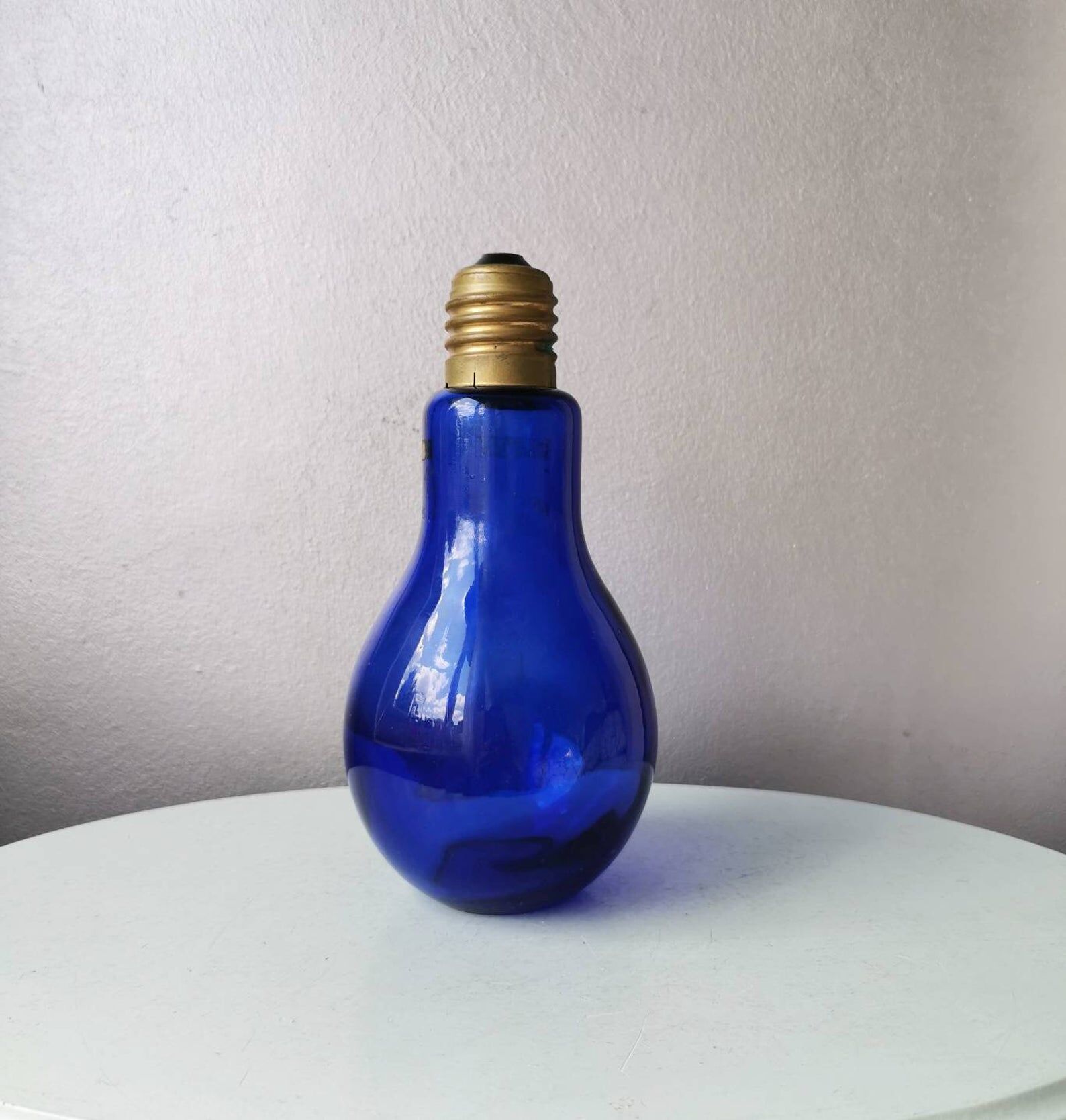 Vintage glass lamp bulb 1970