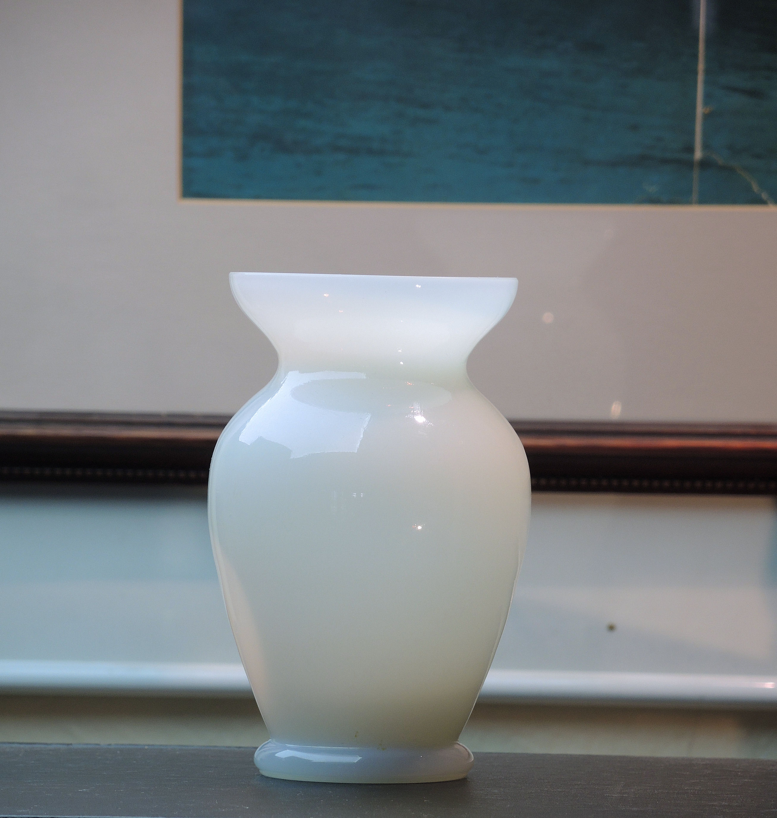 Opaline Glass Vase