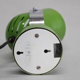 Applique murale orientable tchécoslovaque des années 1970, par Stanislav Indra, chromée et verte