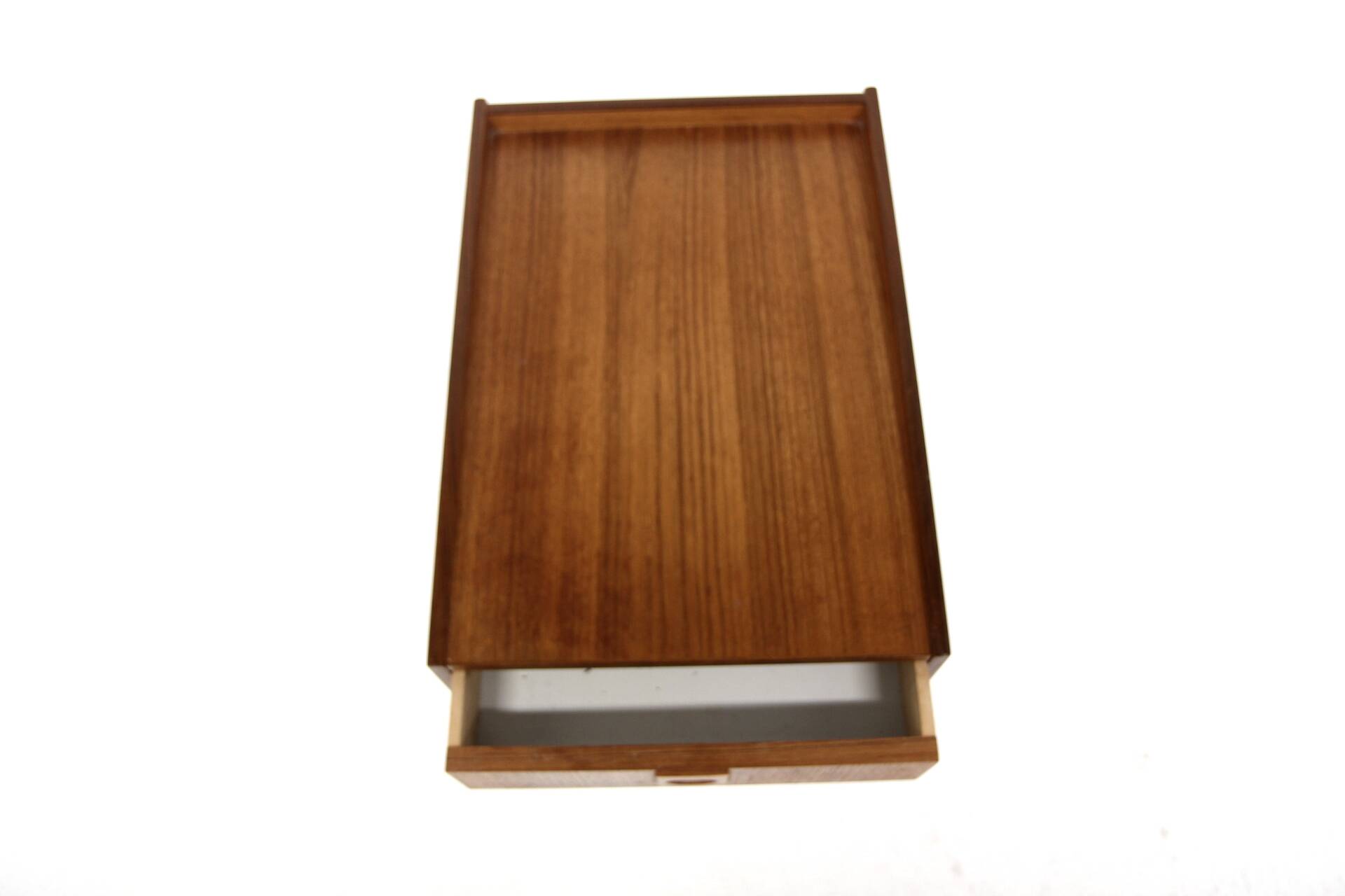 Teak and oak bedside table, Sweden, 1960