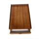 Teak and oak bedside table, Sweden, 1960