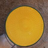 Large round dish. Dieulefit Caves. Vintage
