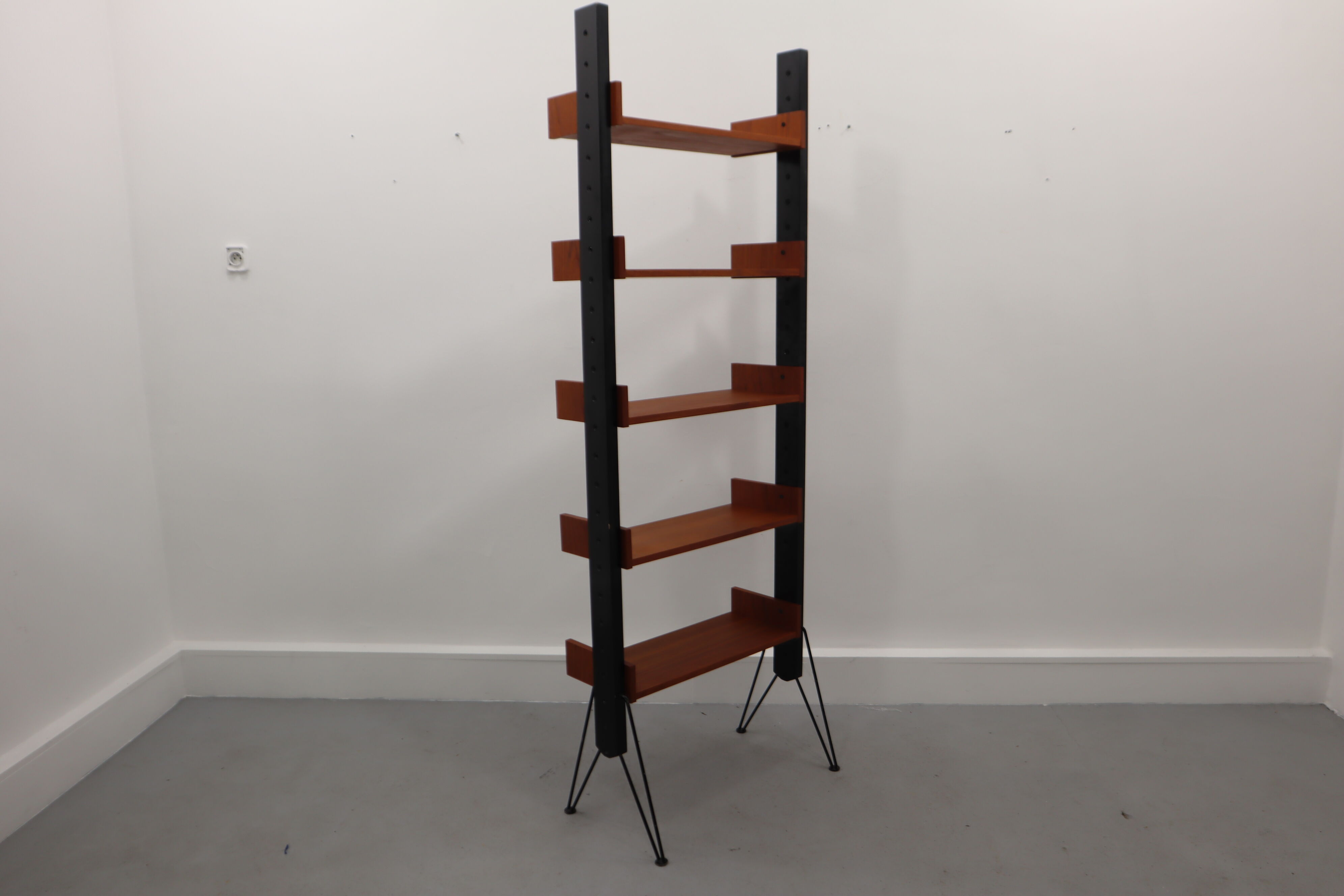 Scandinavian Teak Bookcase , 1960 s