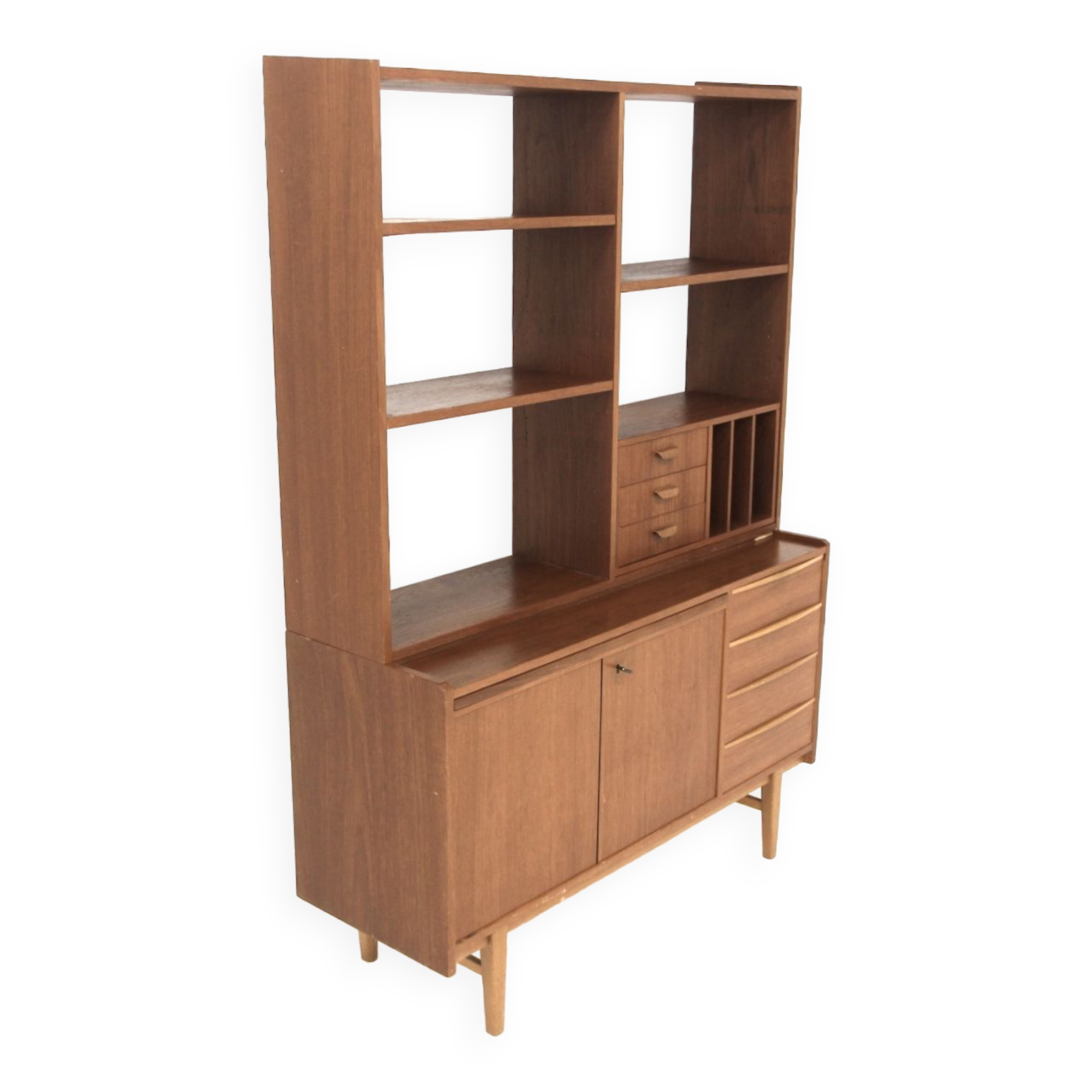 Scandinavian teak secretary, Sweden, 1960