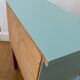 Retro green bedside table