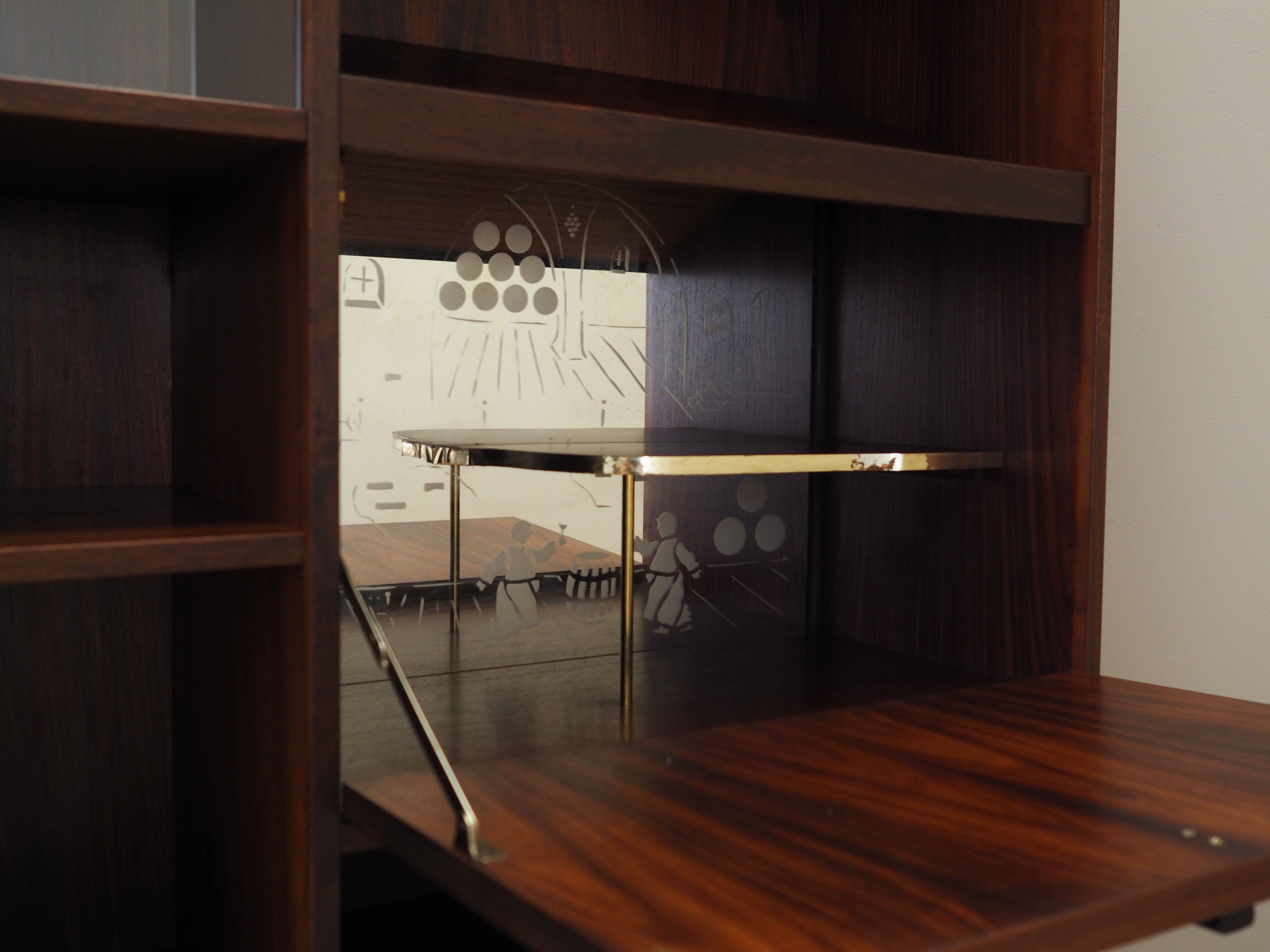 Rosewood bookcase, Danish design, 1970s, Denmark