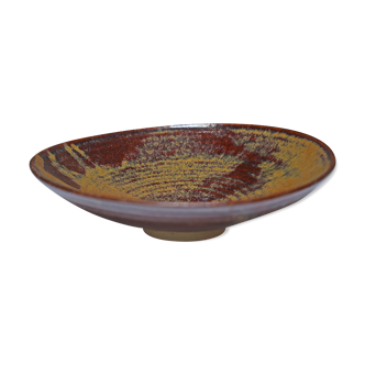 Dish of ceramist Belgian Brown circa 1940