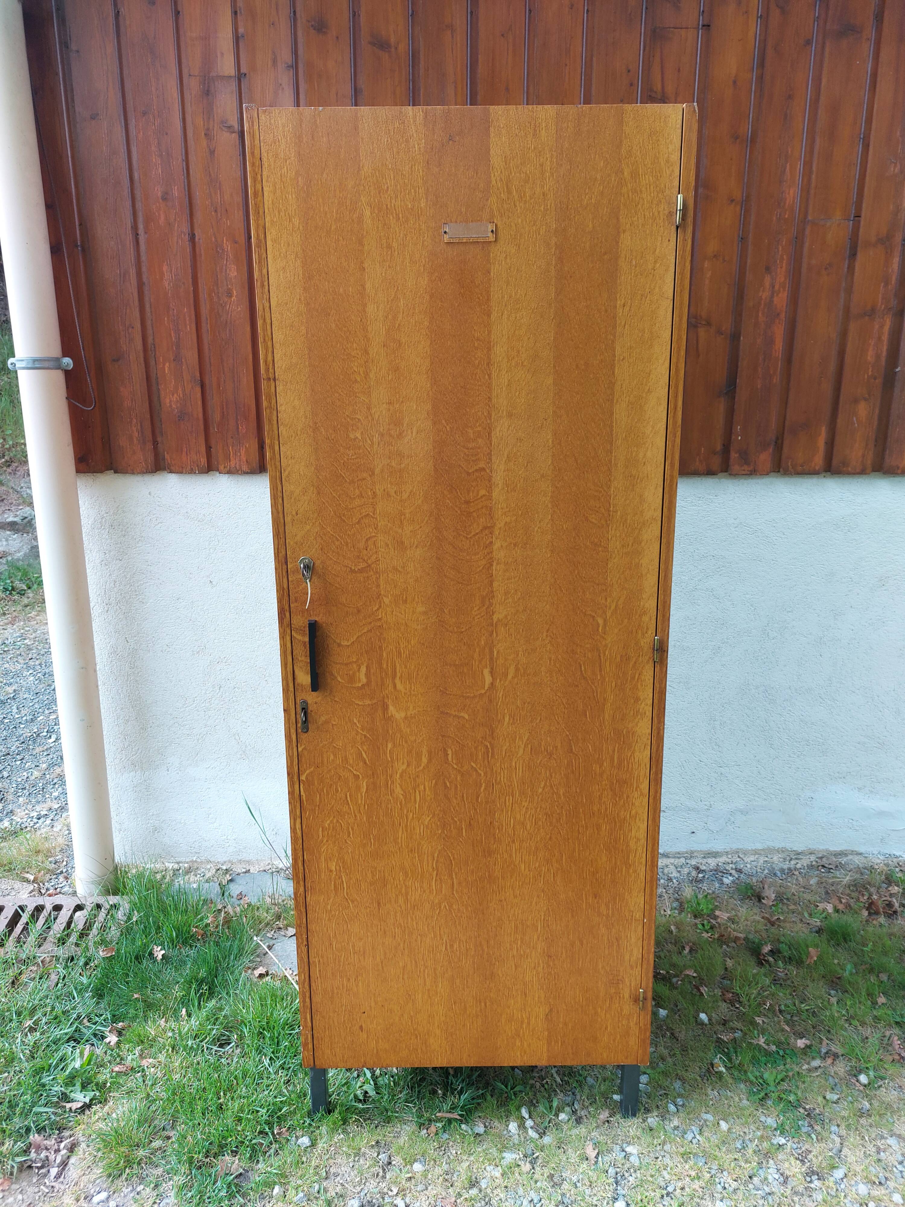 dormitory wardrobe, cloakroom, changing room