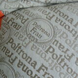 SET 2 ARMCHAIRS AND 1 POLTRONA FRAU VINTAGE POUF