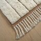 Handmade pure wool rug, custom size 2/3 m.