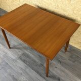 1960s 1970s Teak Dining Table Danish Modern Design Denmark