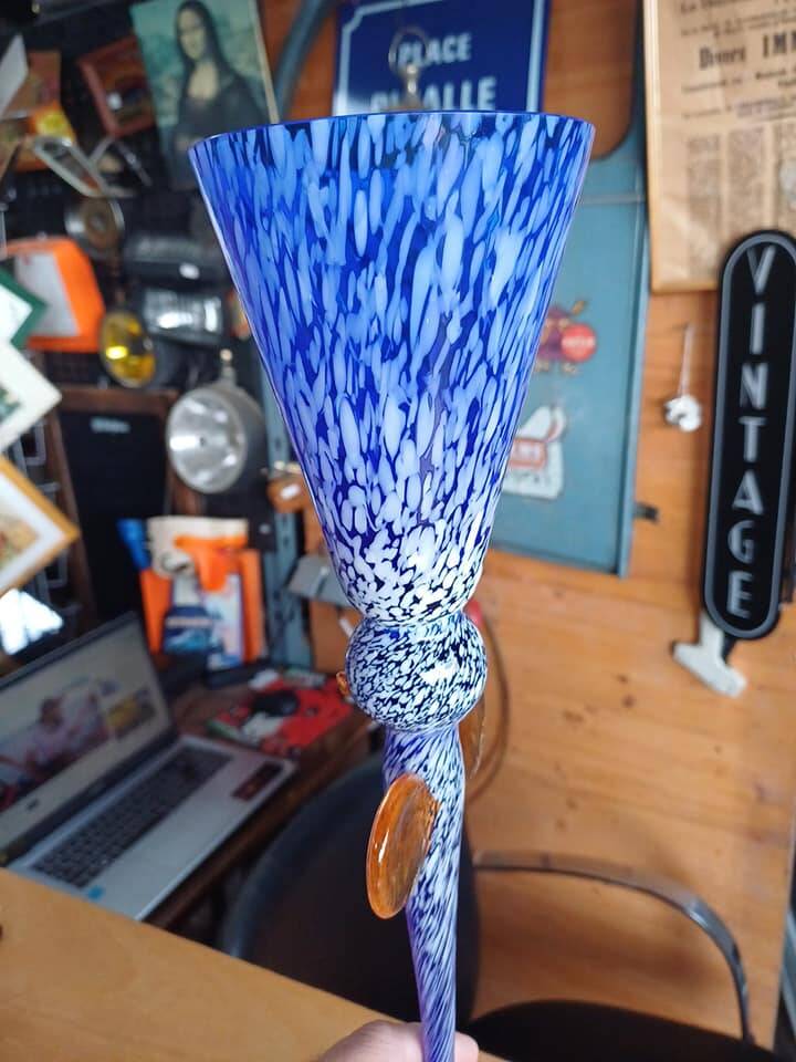 Vase en verre de Murano Carlos Moretti