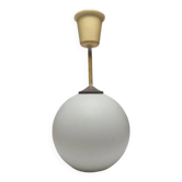 Vintage communist pendant lamp, Poland, 1970s