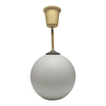 Lampe suspendue communiste vintage, Pologne, années 1970