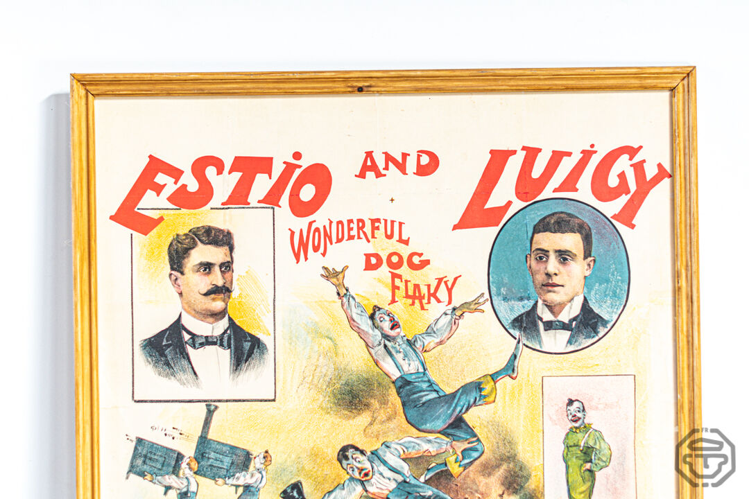 Egyo and Luigi circus poster