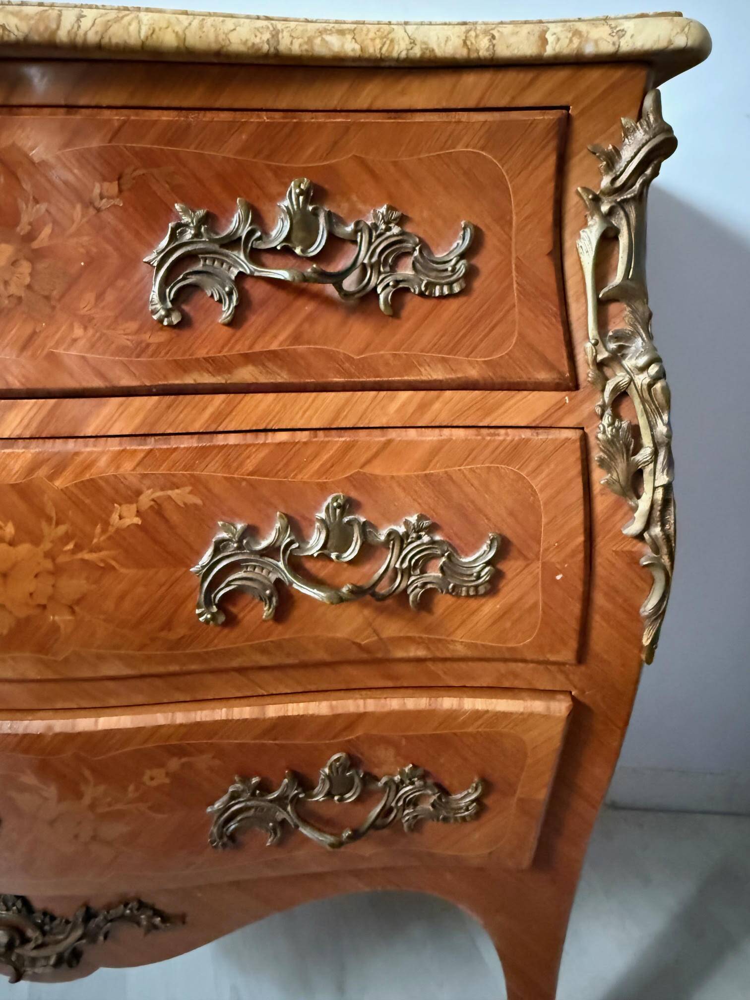 Louis XV style chest of drawers