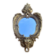 oval decorative wall mirror in Louis XV style