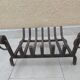 Cast iron log holder