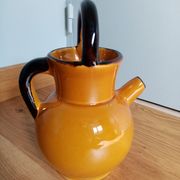 Pichet cruche vase en céramique émaillée Camarès