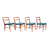 Four 1960s Danish Dining Chairs by Johannes Andersen for Bernhard Pedersen