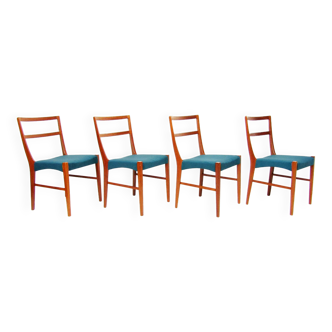 Four 1960s Danish Dining Chairs by Johannes Andersen for Bernhard Pedersen