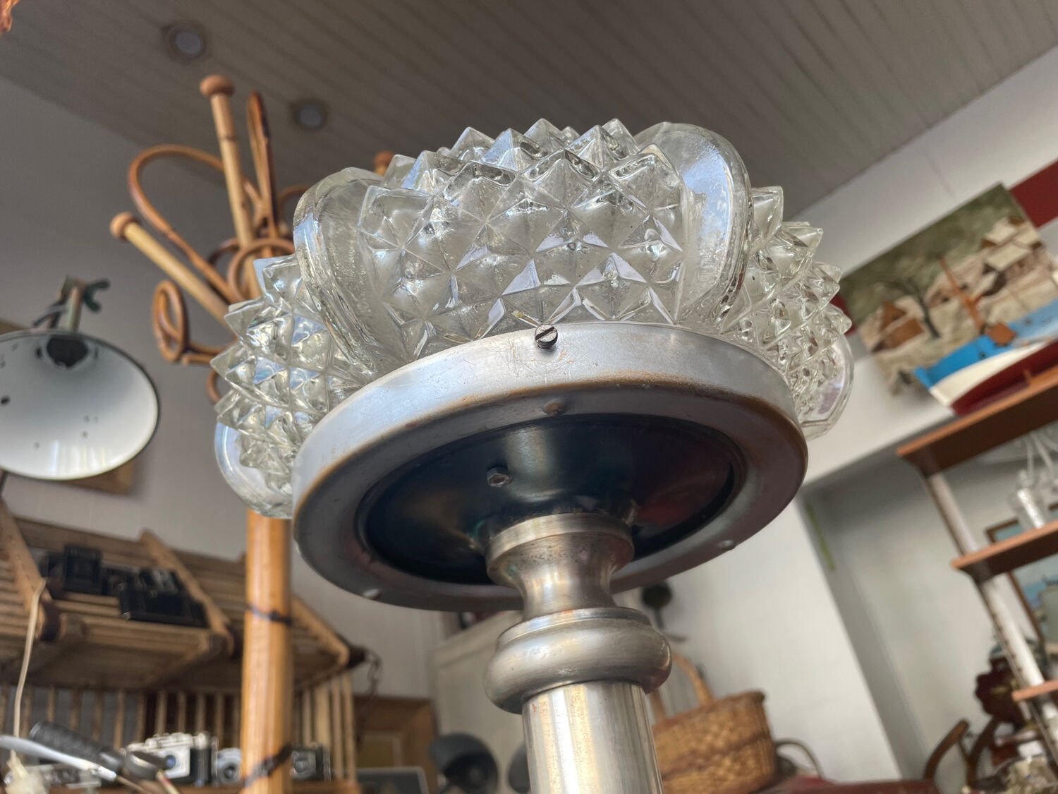 Glass lamp