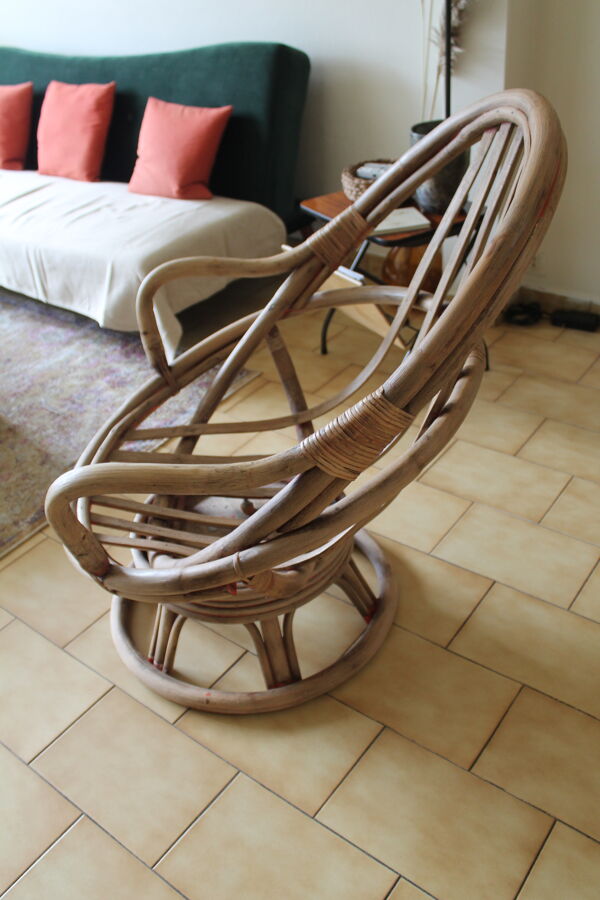 fauteuil rotin loveuse