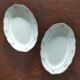 Raviers Villeroy & Boch Mettlach ivory and gold, model 7101