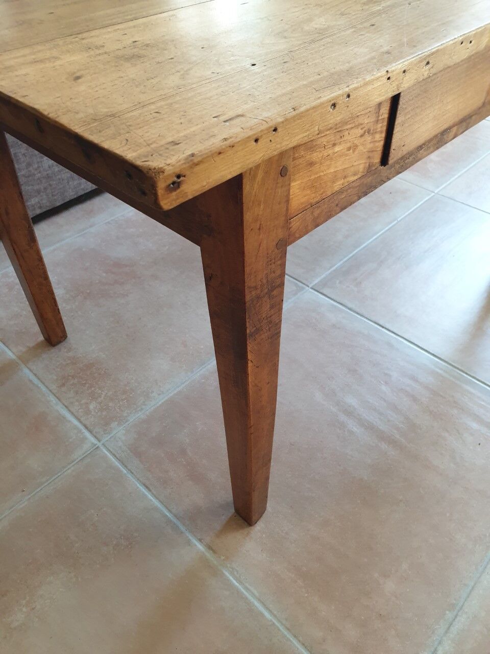 Old farmhouse table