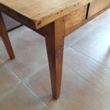 Old farmhouse table