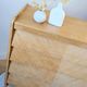 Commode vintage rénovée, années 50 60, chêne blond 