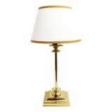 Brass and plexiglass lamp base
