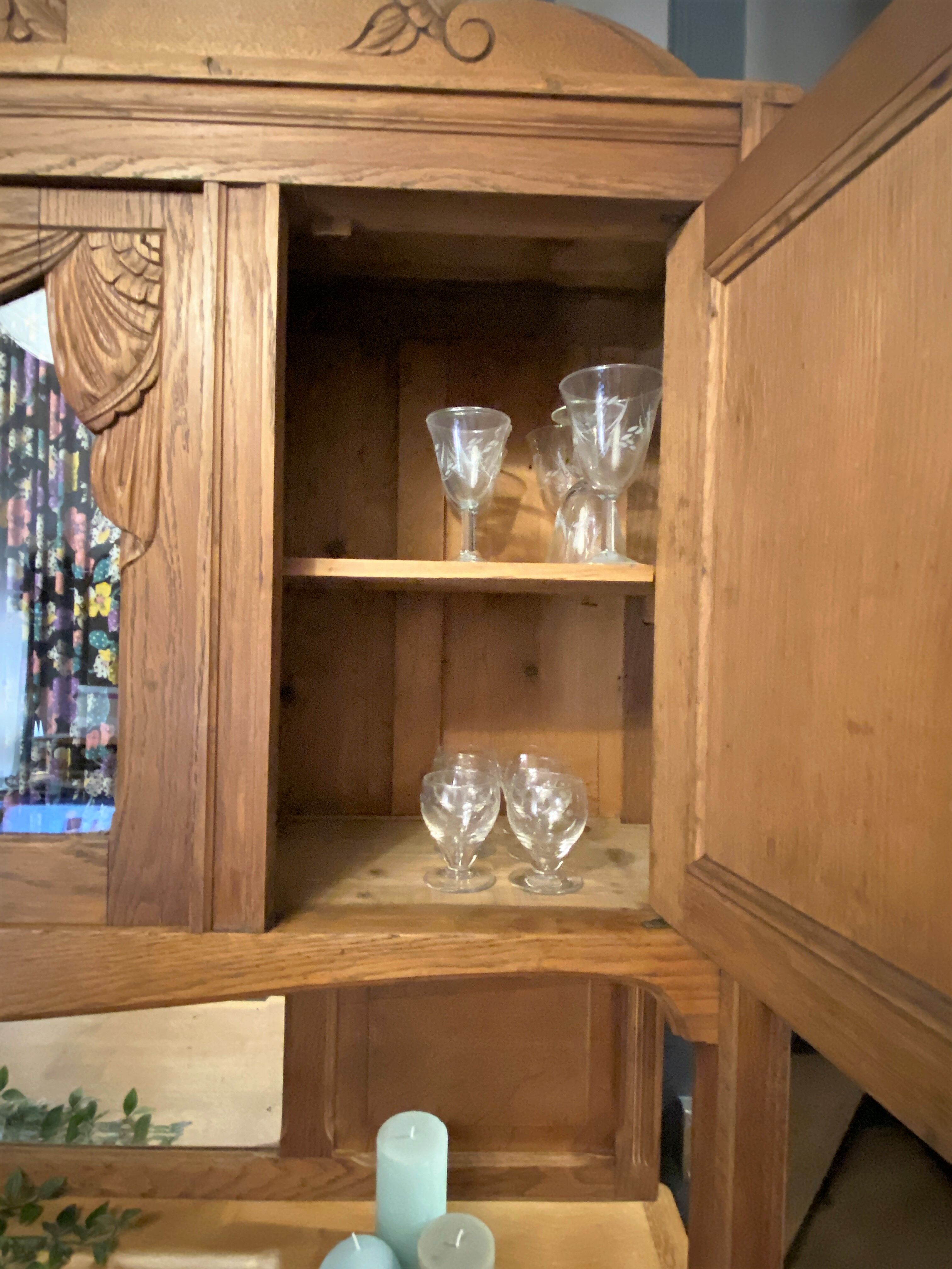 Vaisselier, buffet 2 body 1940