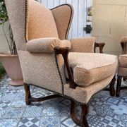 Paire de fauteuils Bergère