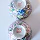 Pair of Chinese porcelain bowls with floral decoration