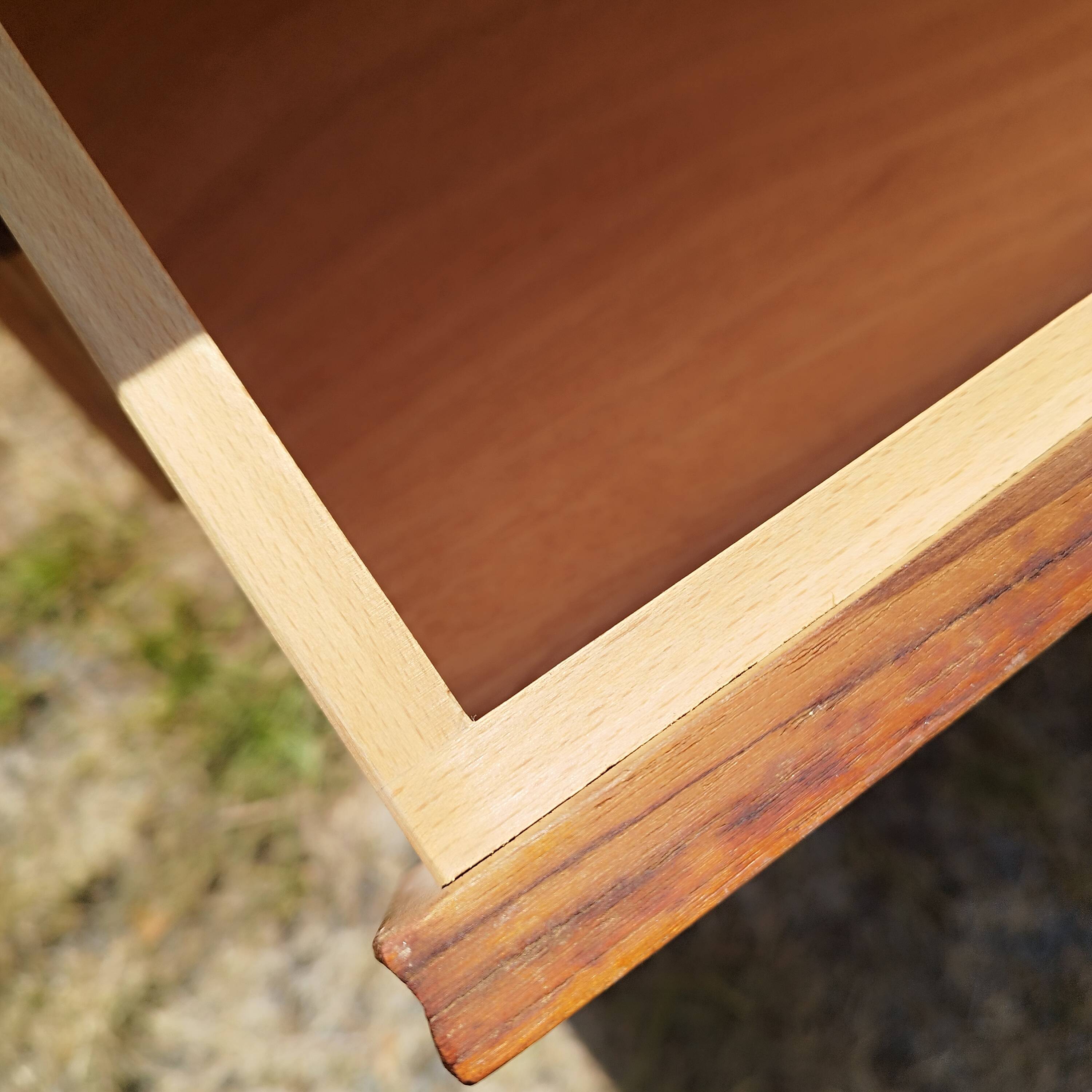 Vintage teak chest of drawers