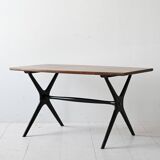 Table basse scandinave pieds noirs