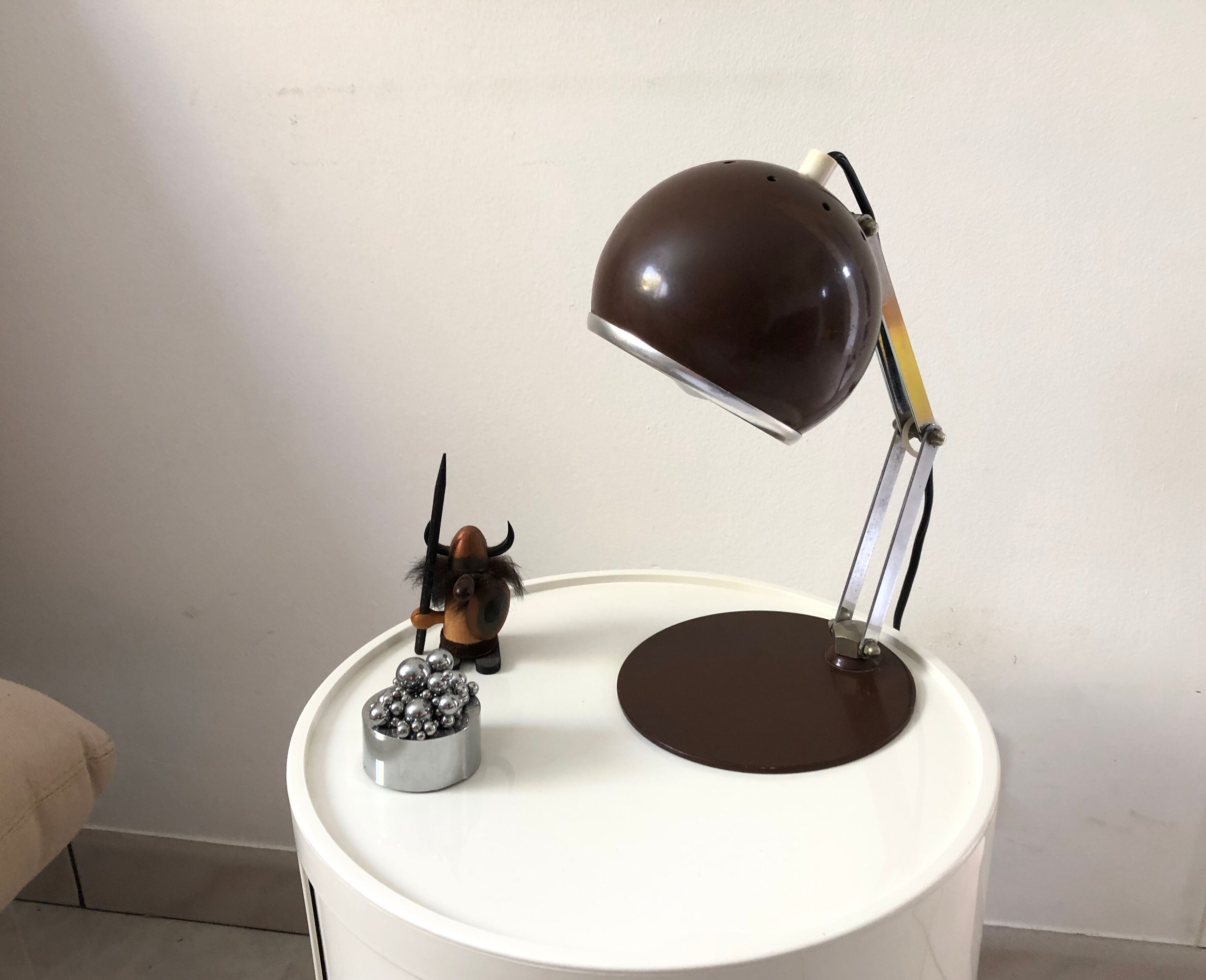 Eyeball Reggiani Italy 70s desk lamp