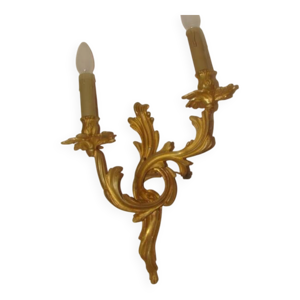 Applique en bronze massif