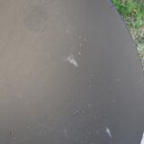 Central table leg gilded and black