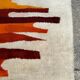 Large scandinavian wool carpet circa 1970 dimensions 300 x 200 cm