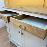 Antique wooden sideboard