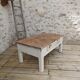 Distressed drawer coffee table, country farmhouse.