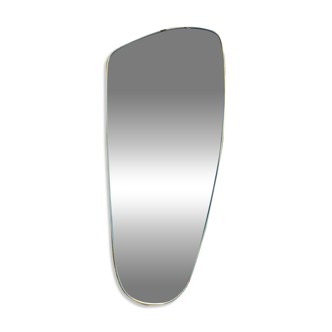 Miroir mural de forme asymétrique, Allemagne années 60
