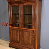 Mahogany Glass Bookcase, Restoration Period – Part 1 of the 19th Century