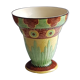 Lampe vasque art-deco en faience