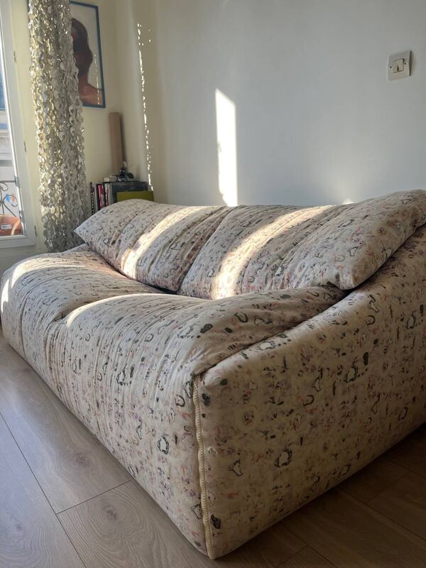 Canapé plumy moyen Cinna par Annie Hiéronimus